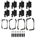 8 Ignition Wires & 8 Spark Plugs Kit for GMC Savana 1500 2500 3500 (2003–2023)
