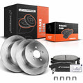 Set of 2 Rear Disc Brake Rotors & Ceramic Pads for Subaru Outback Legacy (2005–2009)