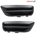 Set of 2 Black Fog Light Covers for Honda Accord Sedan (2013–2015)