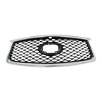 Front Upper Grille for Infiniti QX50 (2019–2023) Chrome Black w/Camera Option