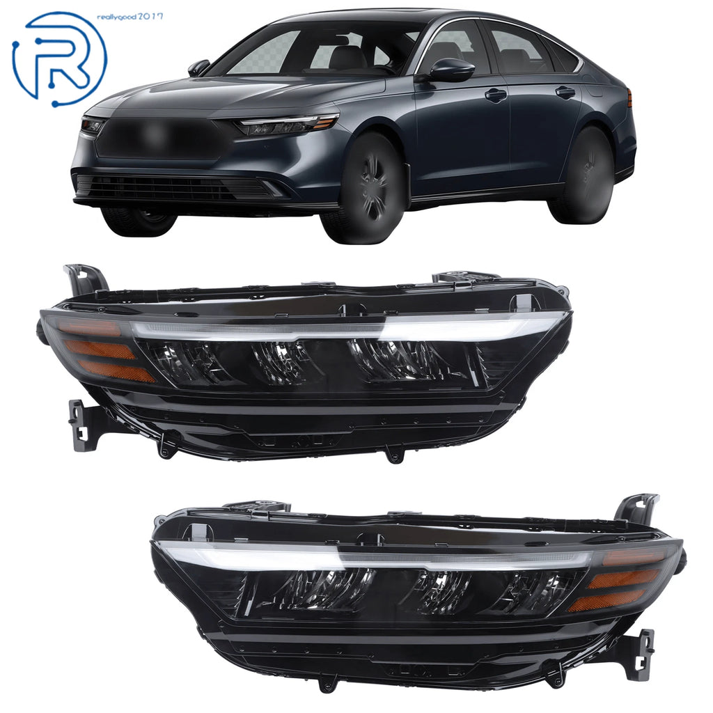 LED Headlamp Assembly for Honda Accord (2023–2024) Left + Right Side