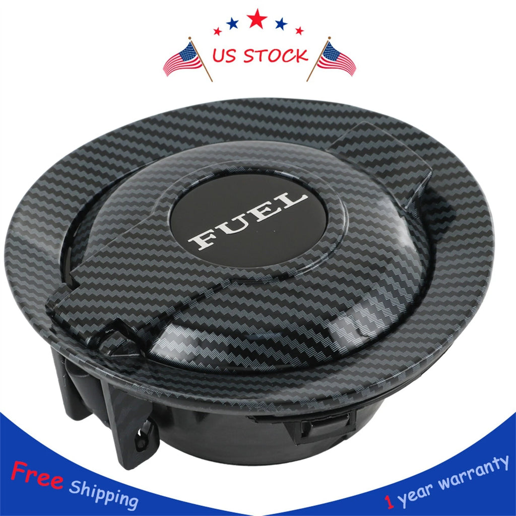 Carbon Fiber Gas Cap Cover for Dodge Challenger (2015–2019)