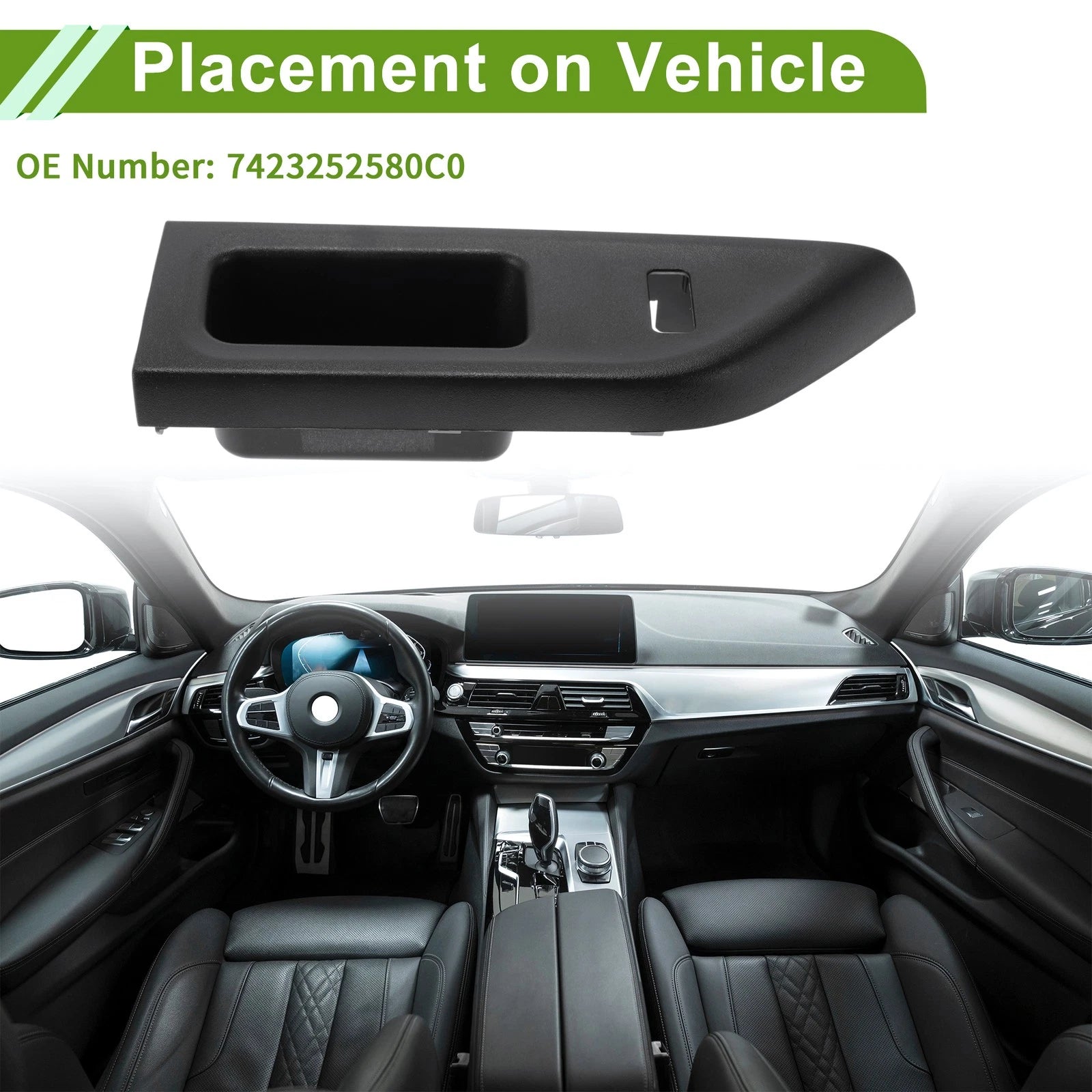 Window Switch Bezel Cover for Toyota Yaris Hatchback (2012–2015)