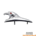 Motorcycle Front Fender Eagle Head Ornament for Harley Davidson, Suzuki