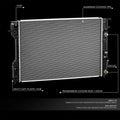 Aluminum Radiator for Cadillac Catera (2000–2001) DPI2595