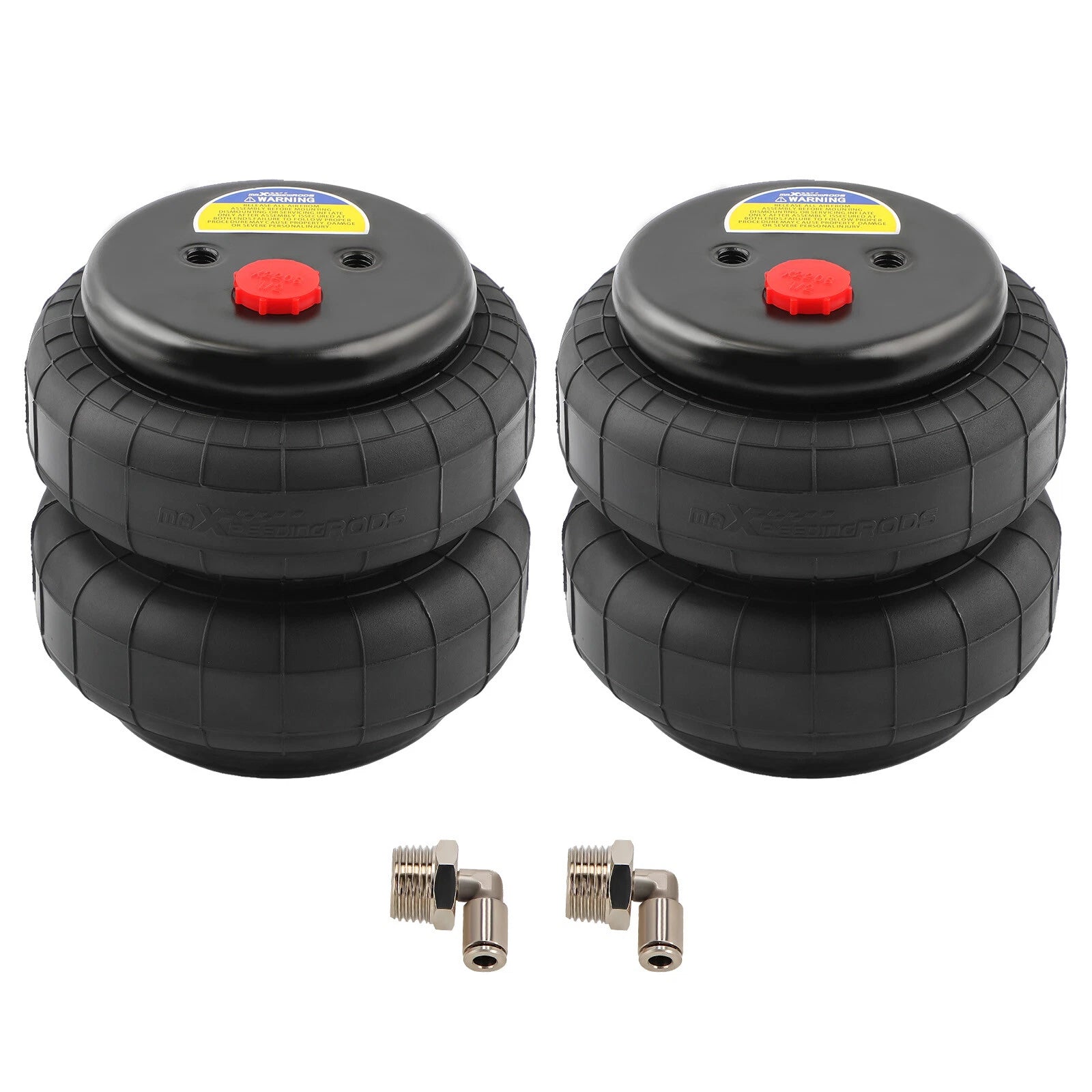 2X Air Strut Air Suspension Bag for GMC Sierra, Dodge Ram (2500 lb)