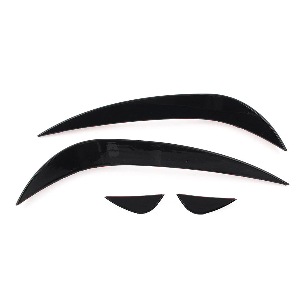 Front Bumper Lip Splitter Spoiler Trim for VW Golf 6 MK6 (2009–2013)