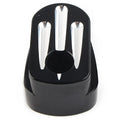 CNC Cut Billet Aluminum Black Ignition Switch Cover for Harley Street Road Glide (2014-2023)