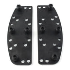 Front Rider Insert Floorboard Footboards for Harley Street Electra Road Glide (2014-2023)