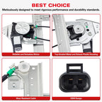Power Window Regulator with Motor for Honda Accord 2 Door (1998–2002)