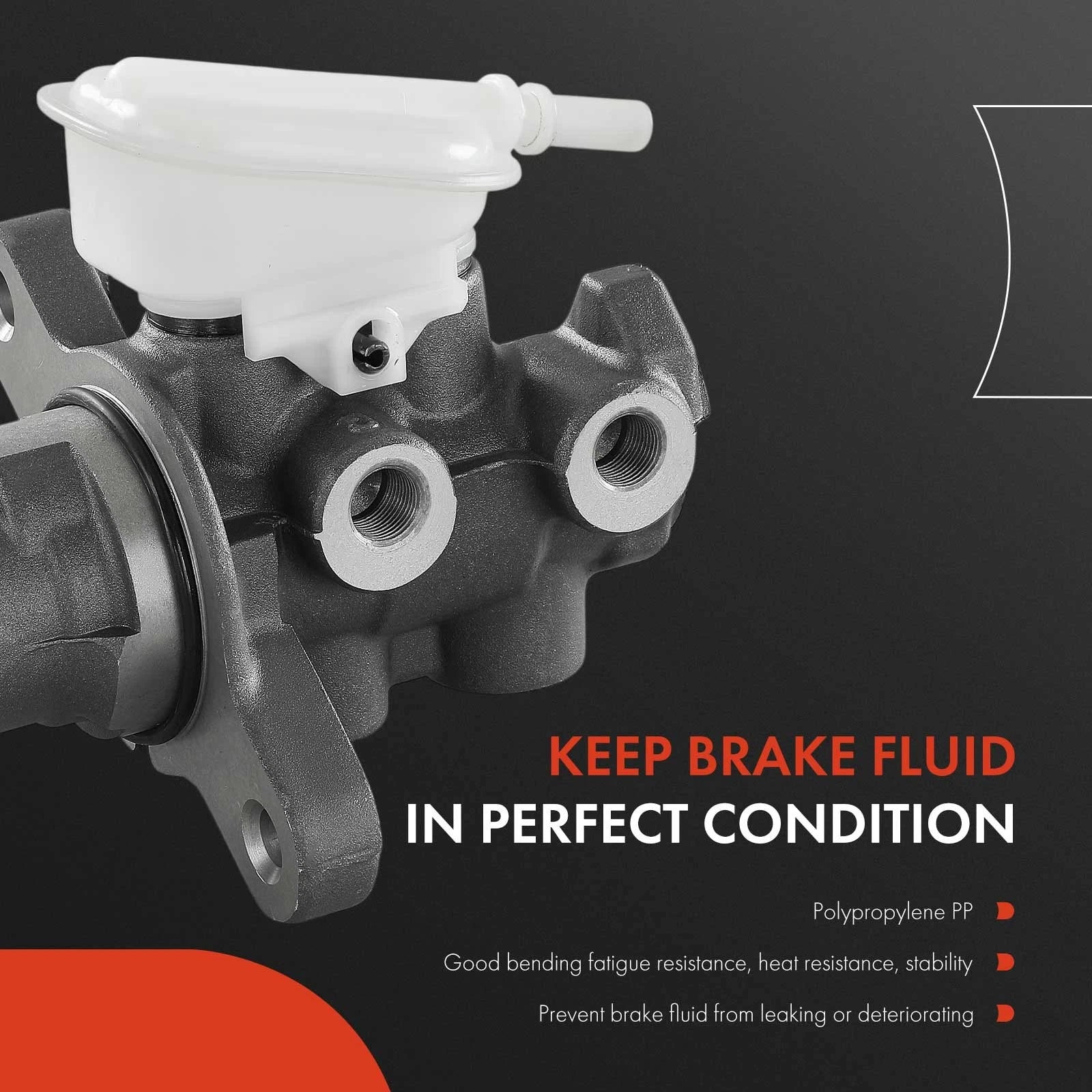 Brake Master Cylinder with Reservoir for Ford Focus (2009)