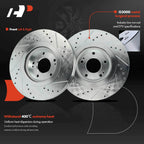Front Drilled Brake Rotors for Kia Sedona (2015–2021)