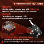 Ignition Switch Lock Cylinder with Remote Keys for Honda Civic (2012-2014)