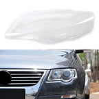1x Clear Lens Cover Headlight for VW Passat B6 (2006-2011)