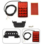 F1 Style LED Rear 3rd Strobe Tail Brake Light 12V for Car