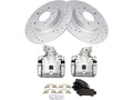 Rear Brake Pad Rotor Caliper Set for Mazda CX-3 (2016–2018) QR346BS