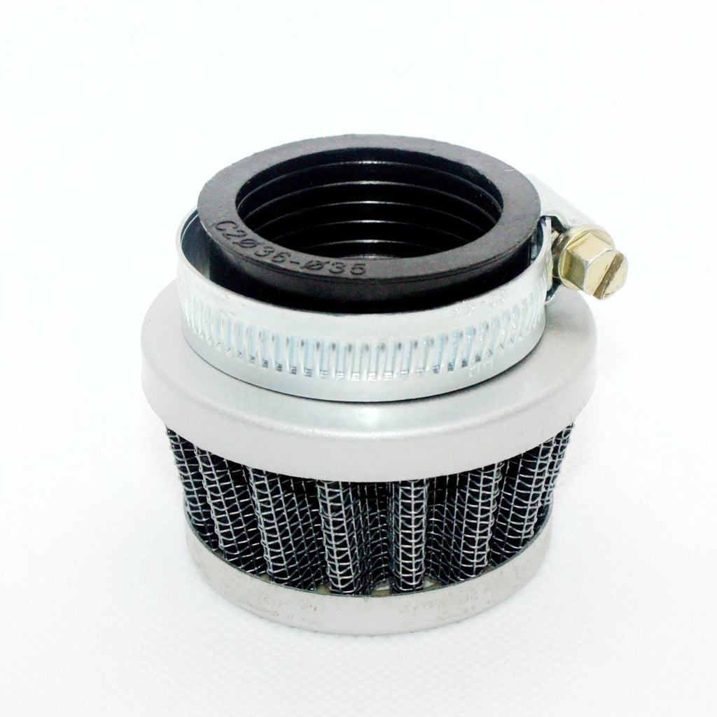 35mm Steel Pod Air Filter for 50cc 110cc PIT Trail Quad Dirt Bike ATV