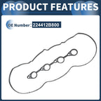 Valve Cover Gasket No. 224412B800 for Hyundai Accent Elantra Kia Rio Soul (2000–2023)