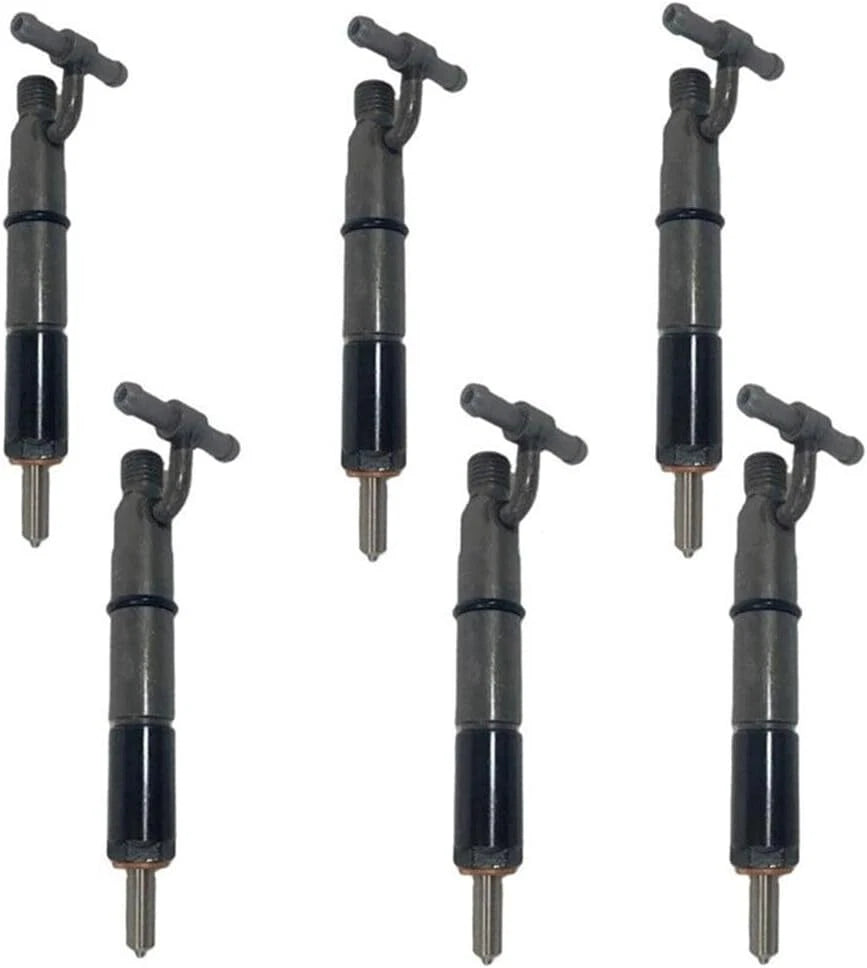 6X Fuel Injector 6208-11-3100 for Komatsu 4D95 6D95 PC120 (2000–2007)