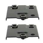 Set of 2 Front Bumper Plate Bracket for Silverado 2500HD 3500HD (2011-2014)