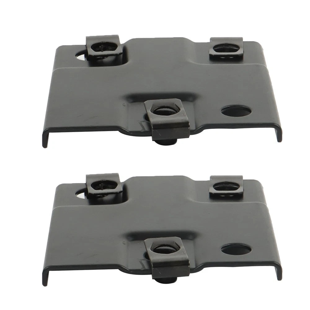 Set of 2 Front Bumper Plate Bracket for Silverado 2500HD 3500HD (2011-2014)