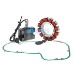 Stator + Regulator Rectifier + Gasket for Harley Low Rider FLHTP (1991–1994)