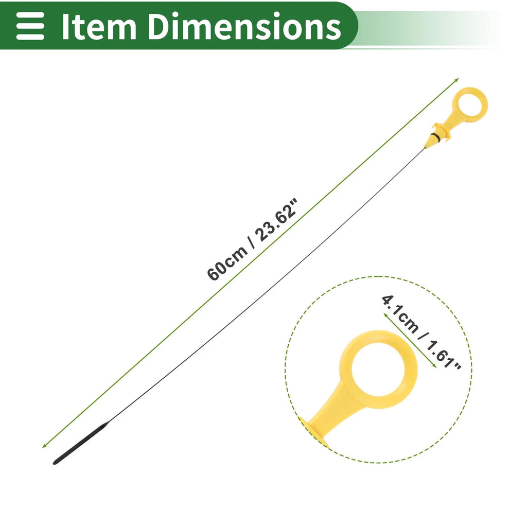Engine Oil Dipstick No. 06K115611E for Volkswagen Beetle 2.0L L4 (2012–2013)