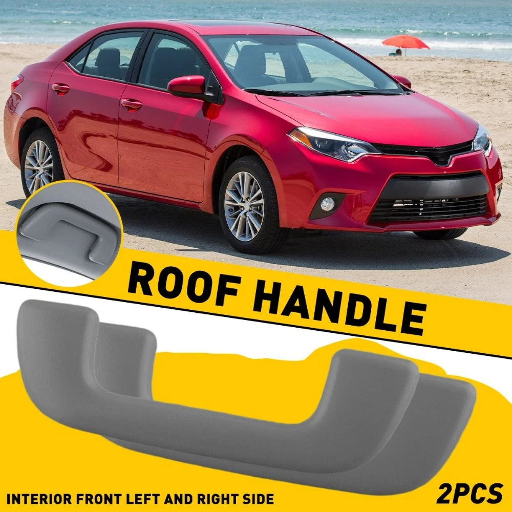 2X Front Right Inner Roof Ceiling Grab Handle for Toyota Yaris Corolla RAV4