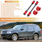 Set of 4 Front Sway Bar Links Bushing for Dodge Ram 1500 2500 3500 (1994–2004)