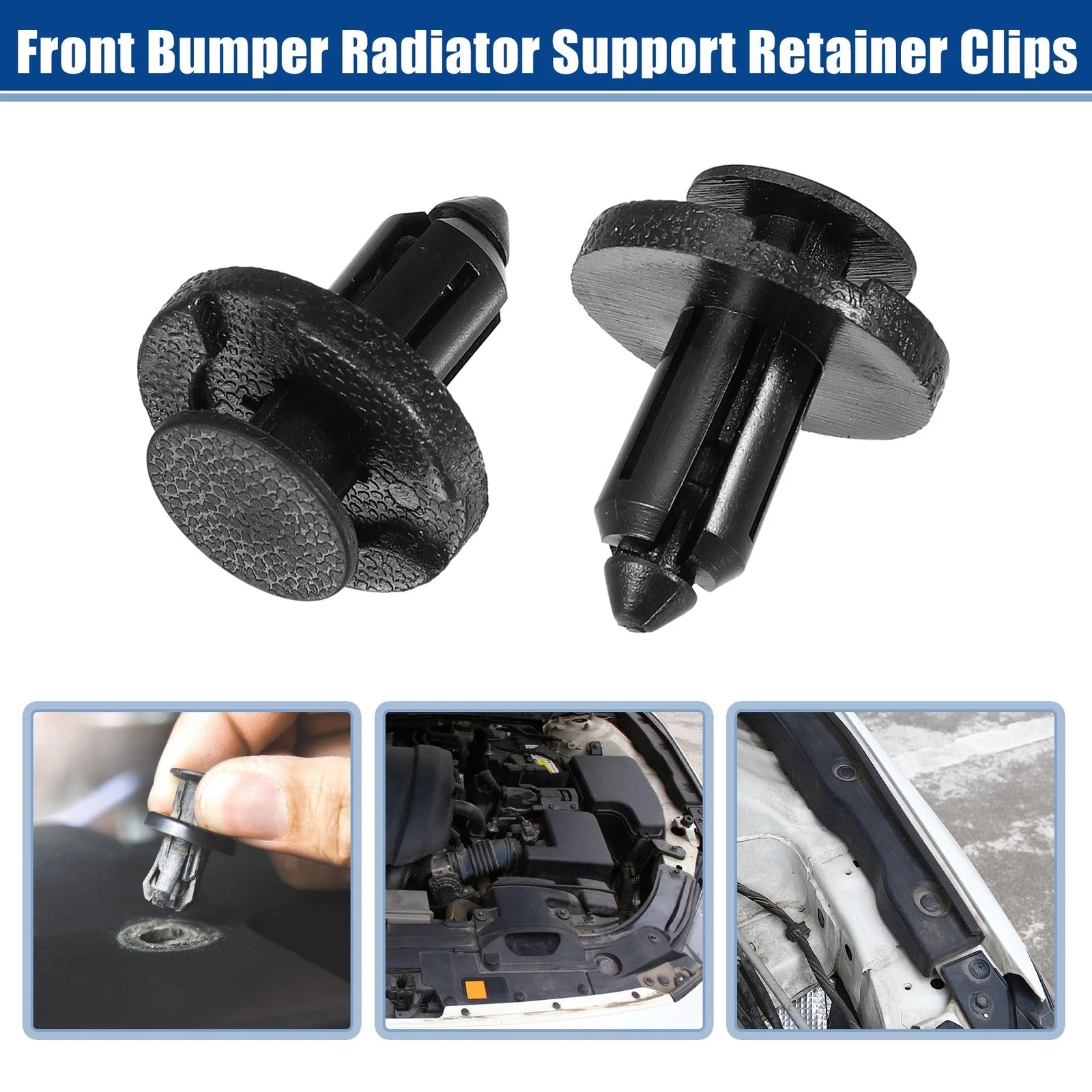 50pcs Front Bumper Radiator Support Clips for Infiniti FX35 (2003–2008) No.11296AG000