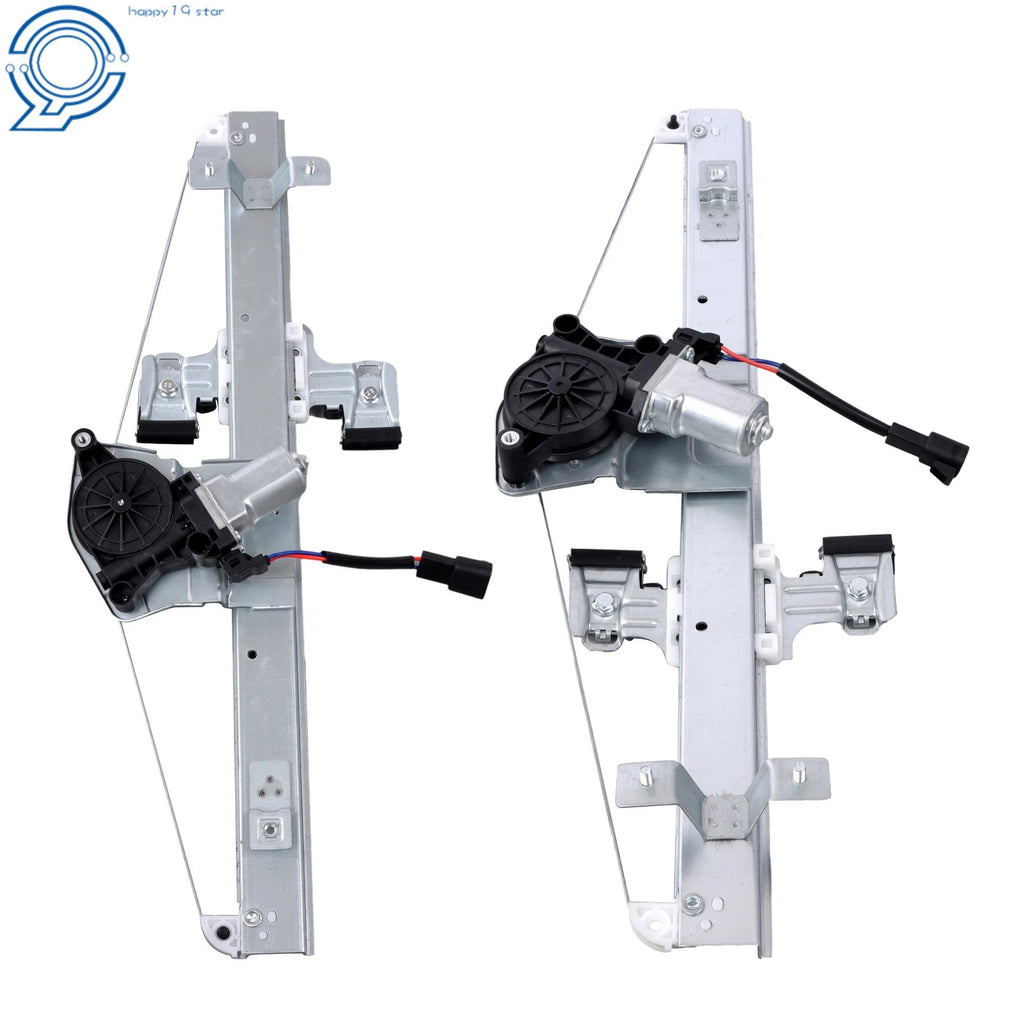 2X Window Regulator with Motor for Silverado Sierra 1500 2500HD (2007-2014)
