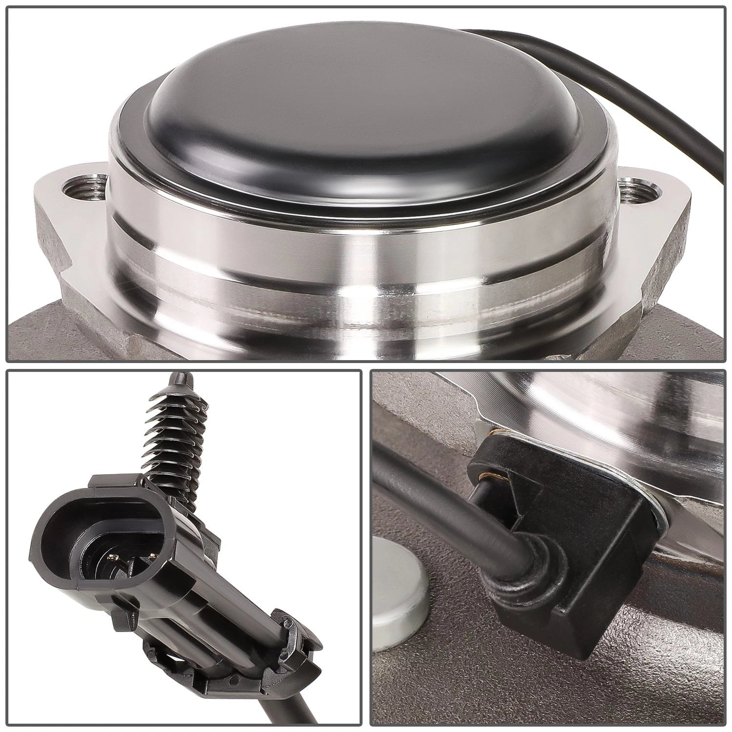 Front Left/Right Wheel Bearing Hub for Silverado Sierra Tahoe Yukon (1999–2006)