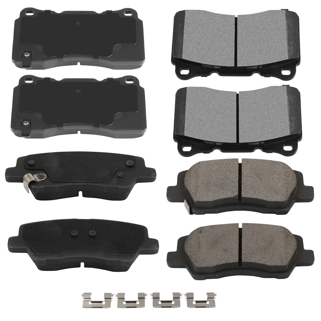 Ceramic Brake Pads Kit for Cadillac ATS (2013–2016) & CTS (2014–2016)