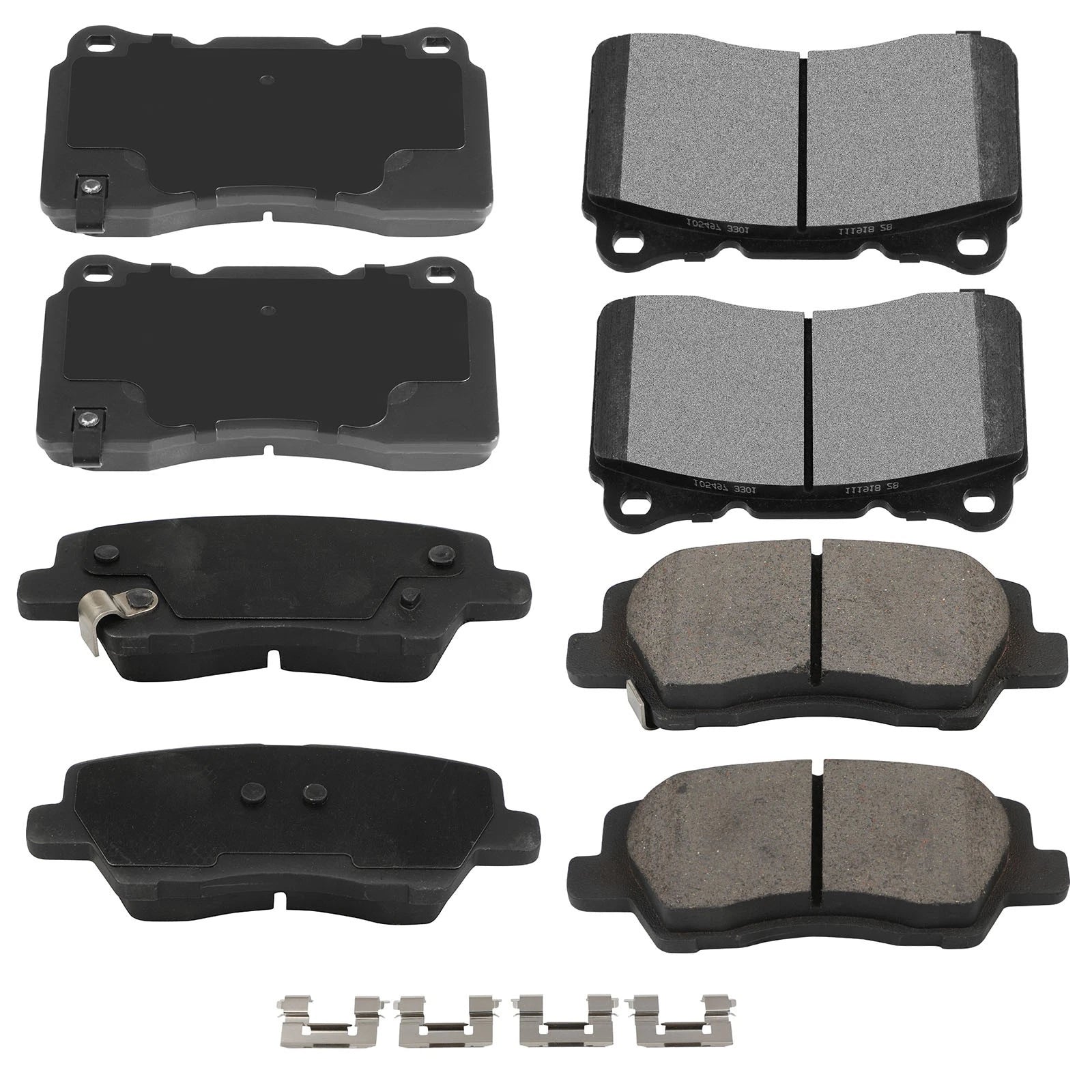 Ceramic Brake Pads Kit for Cadillac ATS (2013–2016) & CTS (2014–2016)