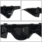 Racing Bucket Seat for Universal Fit (Fixed Position, Black Suede Leather)