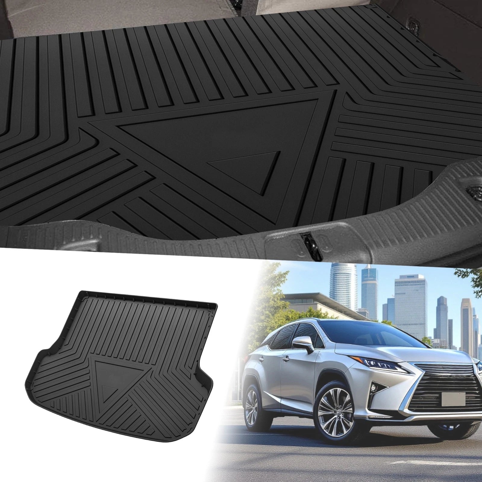 Cargo Liner Rear Trunk Mat for Lexus RX350/RX450h (2016–2022) TPE