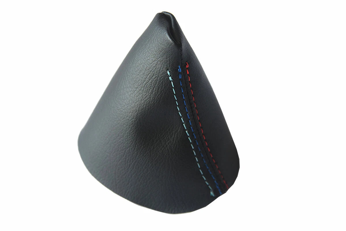 Leather Automatic Shift Boot Cover for BMW X3 E83 (2003–2010) Black