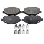 Set of 4 TRW Pro Rear Ceramic Brake Pads for Chrysler Dodge Journey Ram C/V VW Routan (2009–2020)