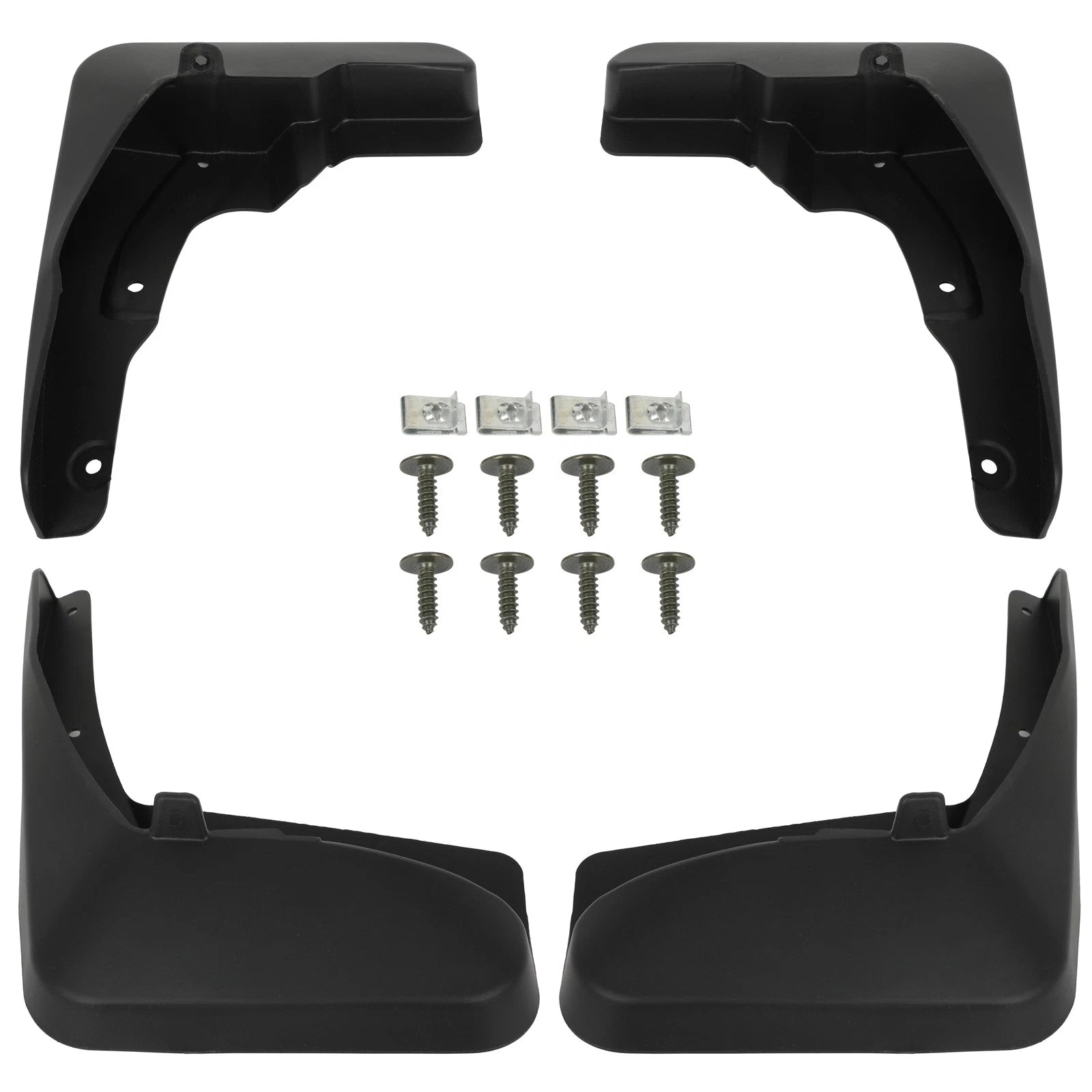 Set of 4 Splash Guard Mud Flaps for Toyota Venza (2009–2016)