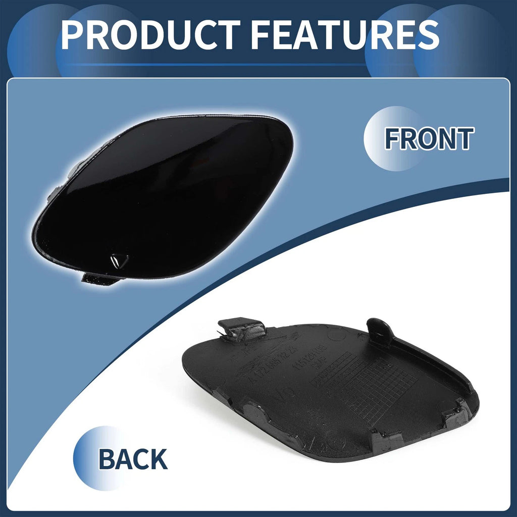 Tow Hook Cover for Mercedes-Benz W172 R172 (No.A1728853223) Black