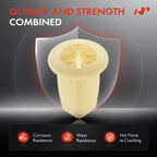 30Pcs 8mm Square Nylon Screw Grommets for Toyota Honda