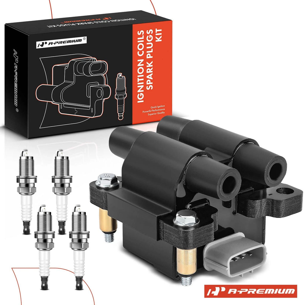 Ignition Coil & Iridium Spark Plugs Set for Subaru Forester (2009–2010)