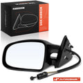 Driver Manual Mirror with Manual Folding for Pontiac Grand Am (1999–2001)