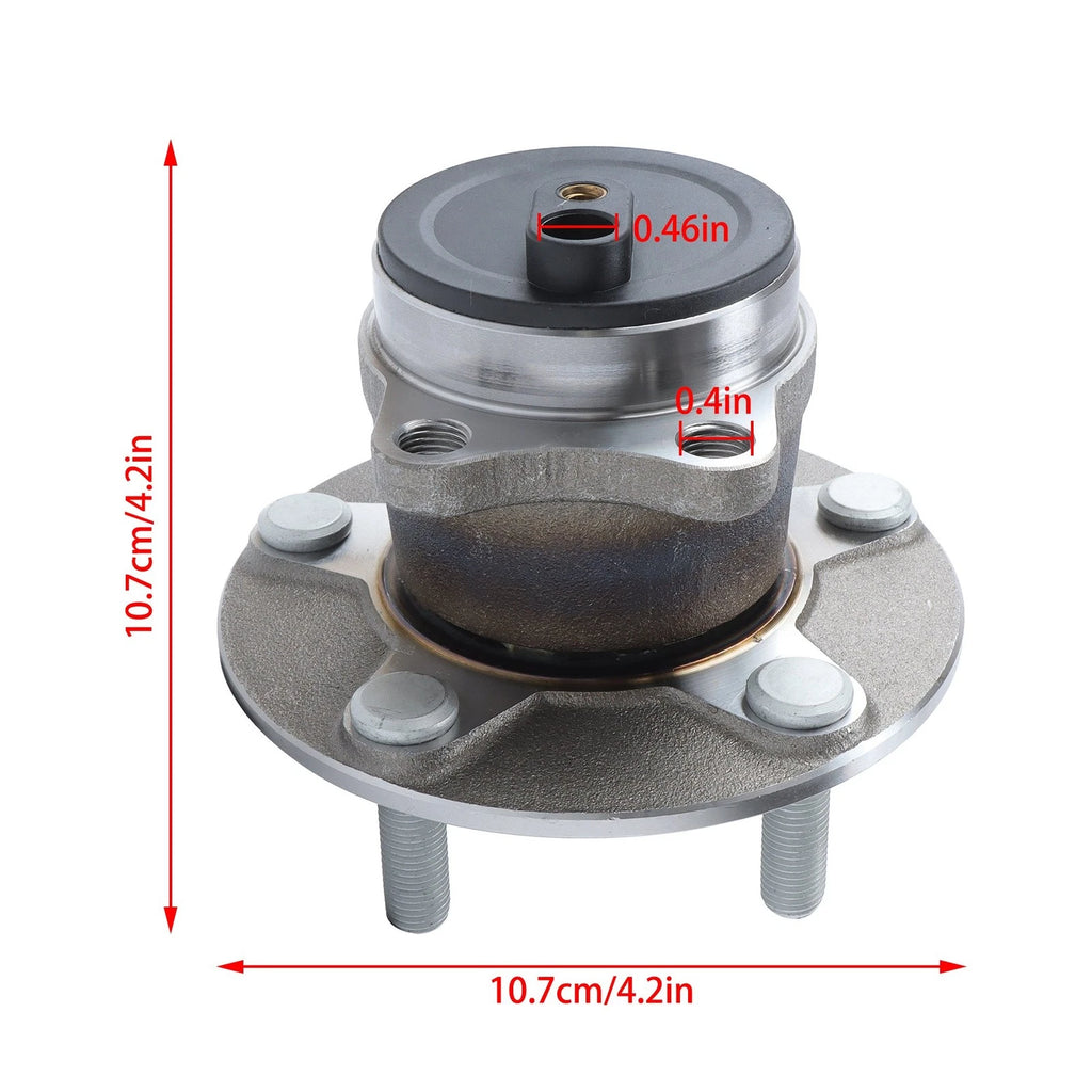 2Pcs Wheel Hub Bearings for Mitsubishi Lancer Outlander (2008–2013)