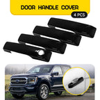 Set of 4 Door Handle Covers for Ford F150 (2021–2024) Gloss Black