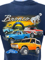 Ford Bronco T-Shirt Heavy Duty Front Graphic for Ford Bronco (2021–2024)