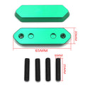 Mirror Block Off Base Plate for Kawasaki Ninja 300 (2013–2017), Ninja 125 (2019–2020)