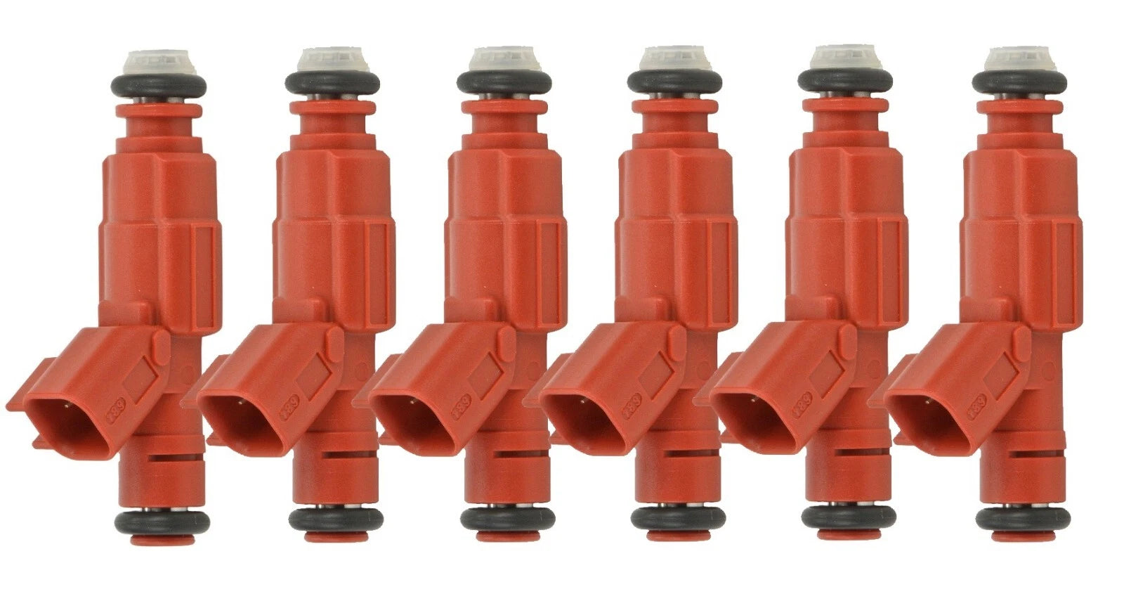Set of 6 Gasoline Injectors for Dodge Dakota Ram 1500 2500 Van (1997–2004)