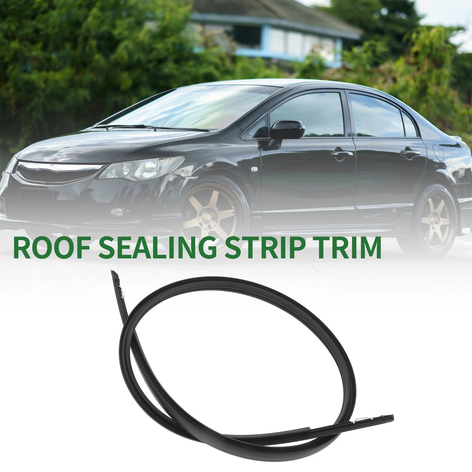 1pc Right Roof Sealing Strip Sunroof Trim No. 74306TBAA00 for Honda Civic (2016–2021)