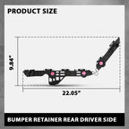 Rear Bumper Bracket Retainer for Toyota Camry (2018–2024) Left Side